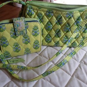 Vera bradley wallet and purse